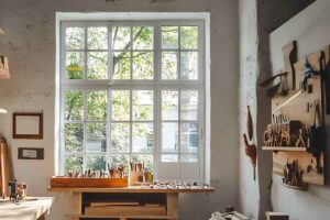Timber casement windows